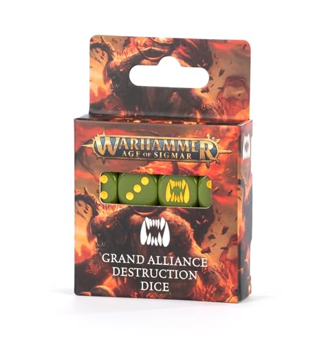 Warhammer AGE of SIGMAR: GRAND ALLIANCE DESTRUCTION DICE