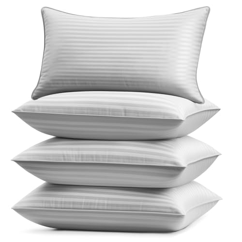 Basic Beyond King Size Pillows Set of 4 - Soft