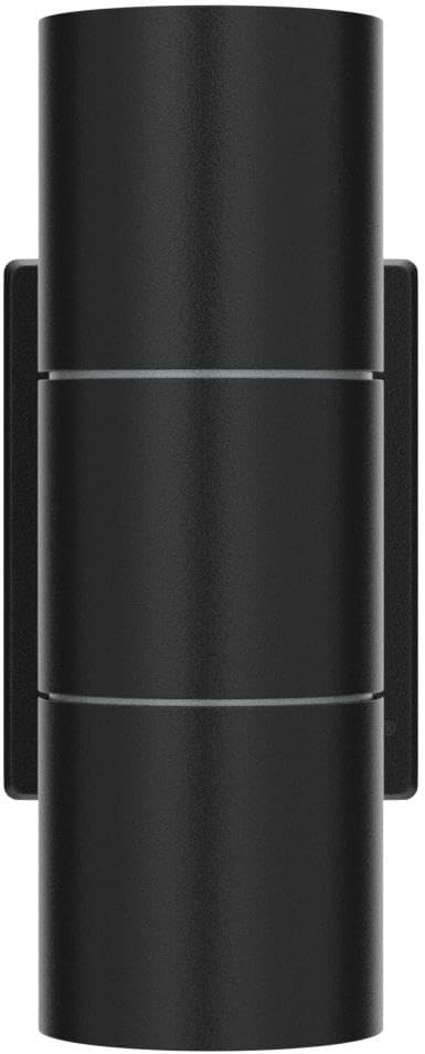 LMP Modern Outdoor Wall Light Porch Light Patio Light with Black Aluminum Finish for Decoration,Garage 2Packs Black