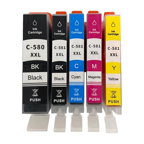 Cartouche PGI-580 XXL Black pour Canon Pixma TR7550 TR8550 TS6150