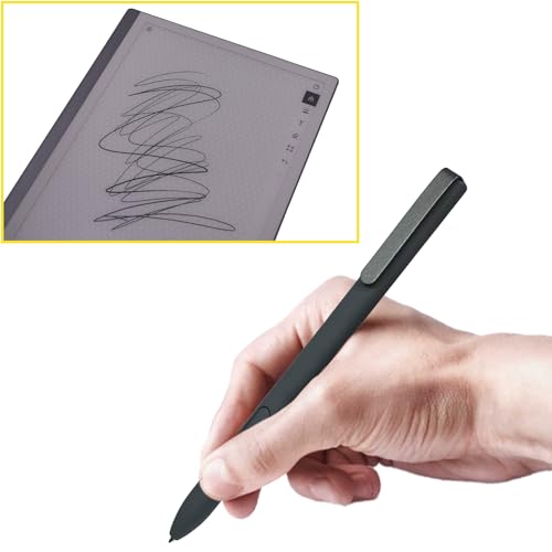 Image of Stylus Pen Compatible with Remarkable 2 /1 Tablet Notebook Pen, EMR Device Compatible, Palm Rejection,4096 Levels of Pressure Sensitivity(Black)