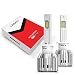 LASFIT H1 LED High Beam/Fog Light Bulbs kits -COB Flip Chips/Adjustable Beam Pattern-60W 7600LM 6000K