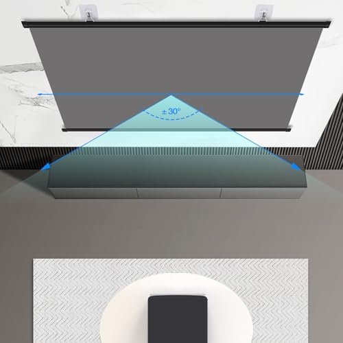 Pantalla para proyector con soporte retráctil 72" 16:9 miniatura 5