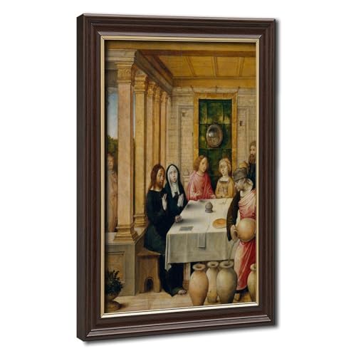 Toile Wedding at Cana Juan De Flandes grand tableau deco bureau et salon