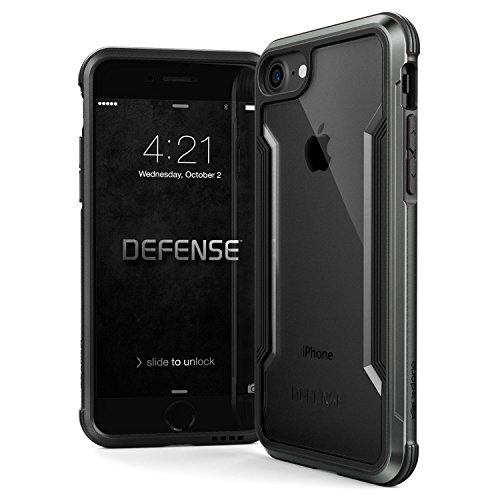 X-Doria iPhone SE/8/7 Case, Defense Shield - Military Grade Drop Tested, Anodized Aluminum