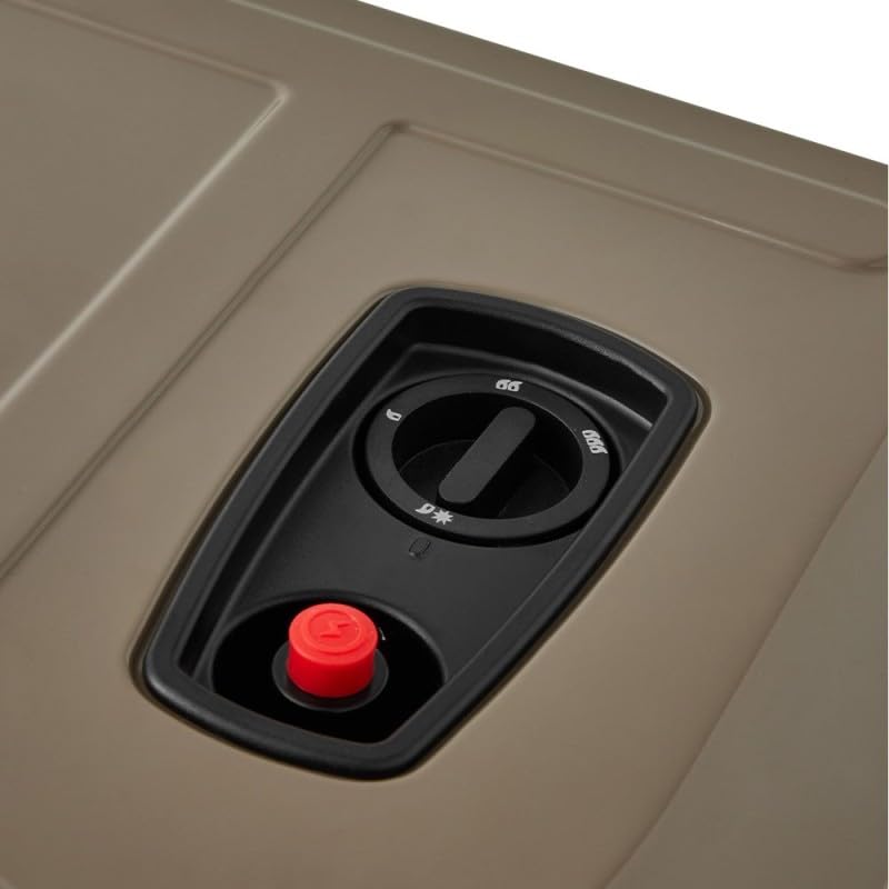 FAVEX - Chauffage d'appoint gaz Calgary Taupe - Prêt à l'emploi livré avec Tuyau et détendeur - Intérieur - Brûleur céramique Infrarouge - 3 Puissances de Chauffe - Jusqu'à 40 m², Acier