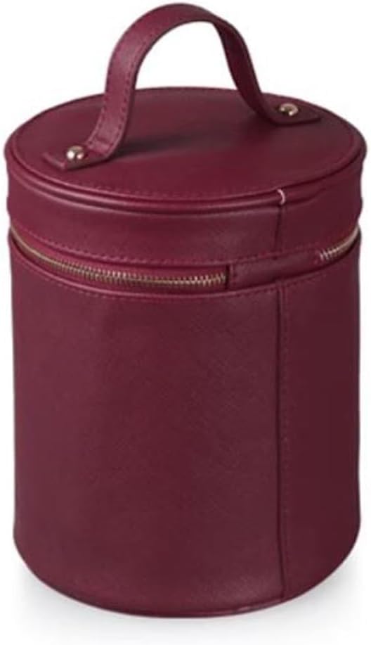 Bucket makeup bag with large capacity and mirrors cylinder storage box, portable washing image 5