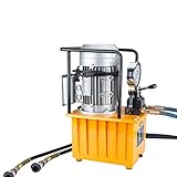 ★ Varias aplicaciones: la bomba hidráulica manual se puede utilizar para una variedad de equipos hidráulicos, trabajando en varias tareas, como levantar, presionar, doblar, enderezar, cortar, ensamblar y desensamblar. Reduzca el trabajo manual y maximice la eficiencia del trabajo.