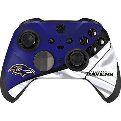 Skinit Decal Gaming Skin Compatible with Xbox Elite Wireless Controller Series 2 - Officially Licensed NFL Baltimore Ravens Design