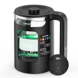 Electric Kettle，Smart Quiet Water Boiling Tea kettle Prevent Limescale Rusted Base，Temperature...