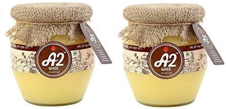 ISHA VASYAM A2 Ghee Desi Gir Cow's Vedic Traditional Grassfed Ghee (Pack Of 2), 1000 Ml