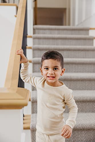 Copper Pearl Two Piece Long Sleeve Toddler Pajamas PJ Sets for Boys and Girls - Adorable Pattern Pajamas, Breathable Fabric to Keep Cool While Sleeping, Sizes 12 Months to 5T - Moonstone4