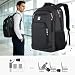 marcello 20 Zoll Laptop Rucksack Herren, Schulrucksack für Teenager Jungen