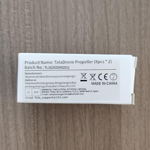 Toladrone TL16/TL16GPS Drone Original Propeller, Quick-Release Replacement Blades Spare Accessories - Image 2