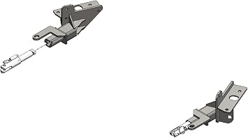 Blue Ox BX2419 Baseplate fits 2021 2023 Ram 1500 TRX | Solid Durable Connection | Keeps Dirt and Debris Out | Easy Removable Arms | Seamless Look
