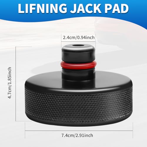 Image of Lifting Jack Pad for Tesla Model 3 /S /X /Y, 4 Pucks with Storage Case, Accessories for Tesla Vehicles