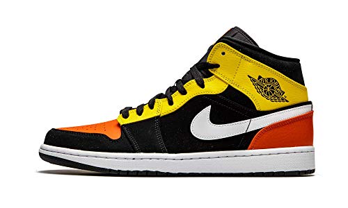 Nike Mens Air Jordan 1 Mid SE 852542 087 Amarillo Orange - Size 10