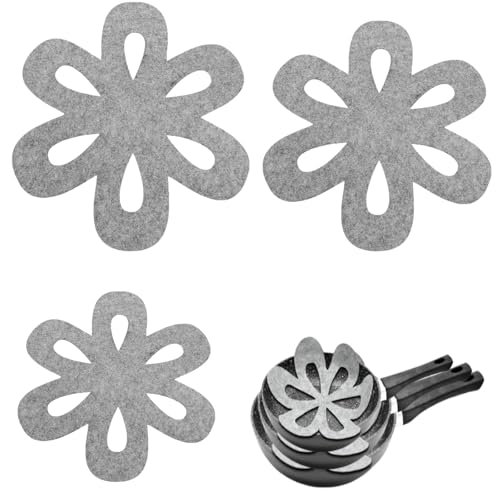 JCKD 3 Stück Pfannenschutz, Pfannenschutz, hitzebeständig,...