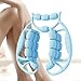 ChuYiElegance Portable Muscle Roller for Legs 24 Wheels Massage Tool for Neck and Arm, Blue