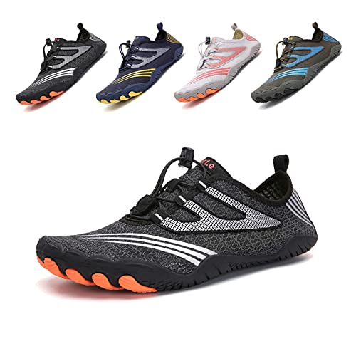 Funmoon Barefoot - Zapatos De Agua Para Hombre Y Mujer, De Secado Rápido, Unisex, Para Natación, Playa, Buceo, Surf, Paseos En Barco, Zapatos De Snorkel, Negro 2, 35 1 3 Eu Funmoon Barefoot - Zapatos De Agua Para Hombre Y Mujer, De Secado Rápido, Unisex, Para Natación, Playa, Buceo, Surf, Paseos En Barco, Zapatos De Snorkel, Negro 2, 35 1 3 Eu