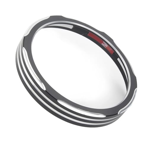 Wivplex Motorrad-Tachoanzeige-Lünetten-Zierring, for Harley, Davidson Sportster XL 883 1200 Bob Low Rider Modelle, CNC-Aluminium Tachometerblende