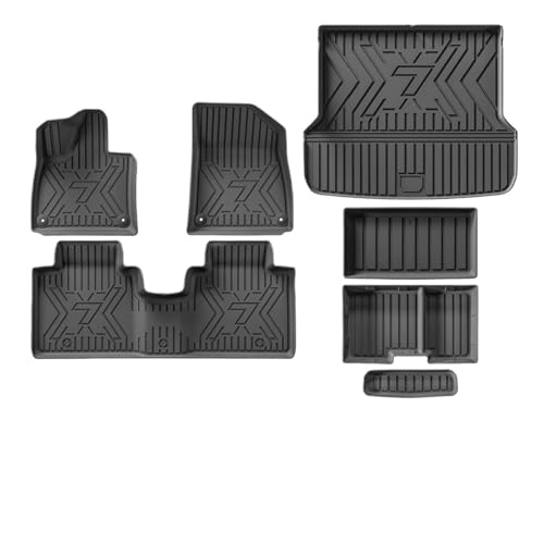 Tapis de sol étanche Zeekr 7X contre boue et usure doublure coffre tpe 2024 2026