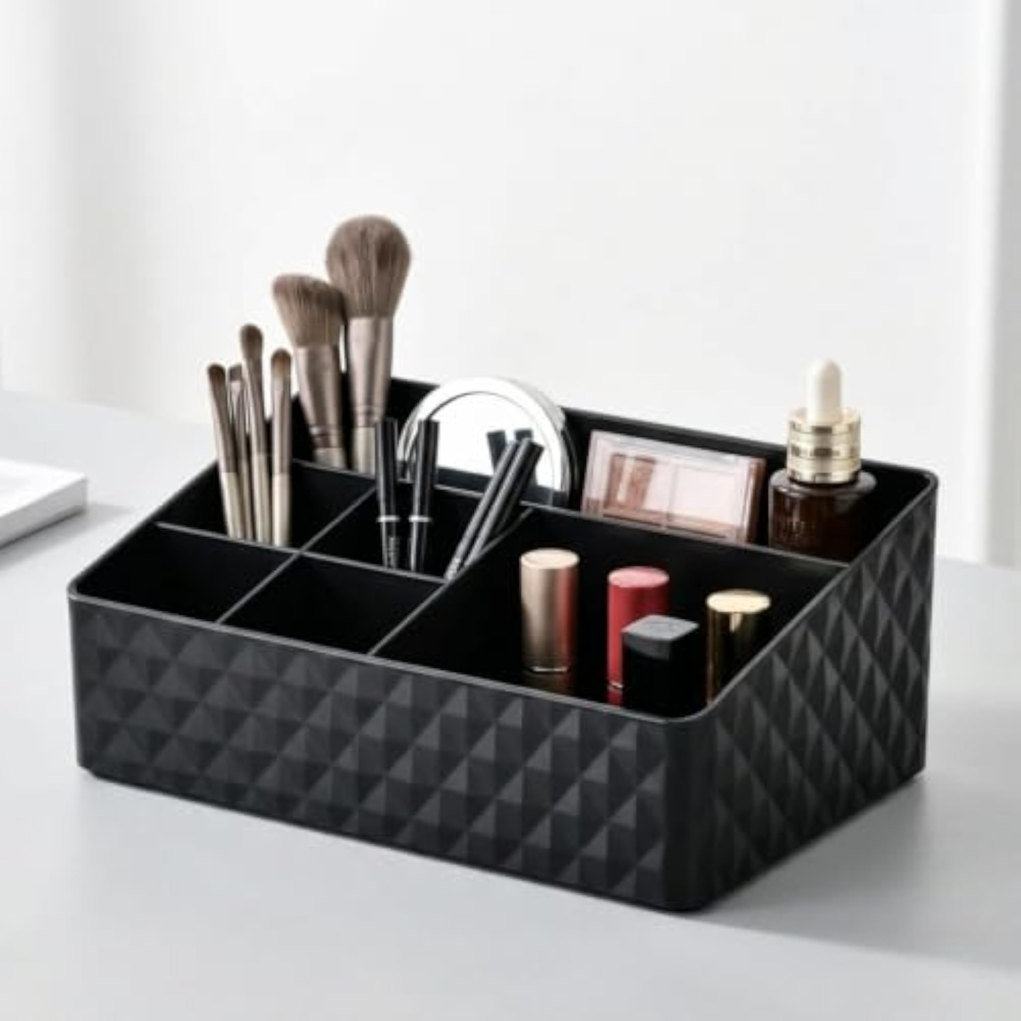 Acrylic Eyelash Tool Holder, Tabletop Storage Container