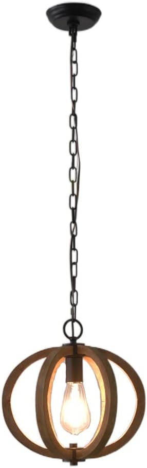 TTBDDDYH 1-Light rustieke kroonluchter, metalen vintage hangende lantaarn hanger lichtpunt, vintage hangende lamp plafond armatuur voor keuken eiland woonkamer boerderij foyer eetkamer keuken