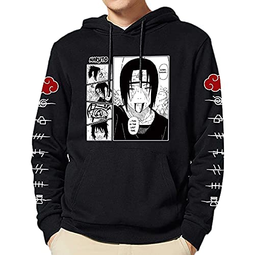 Anime Clothes Pullover Itachi Hoodie Akatsuki Kakashi Sweatshirt Cosplay
