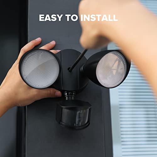 Lutec TYNBDGJPL-004 32W 2500 Lumen Led Security Lights Motion Sensor Light Outdoor, 5000K Daylight, Ip54 Waterproof, Dusk To Dawn, Motion Detector Flood Light thumb #7