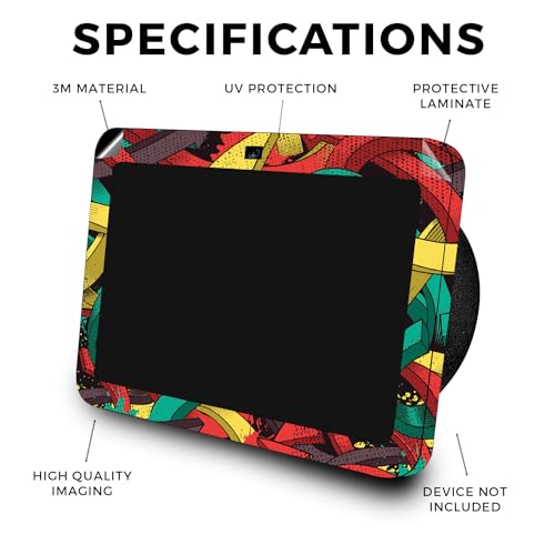 Image of Skin Compatible with Amazon Echo Show 8 (3rd Gen, 2023) - Triadic Arrows - Premium 3M Vinyl Protective Wrap Decal Cover - Easy to Apply | Crafted in The USA by MightySkins