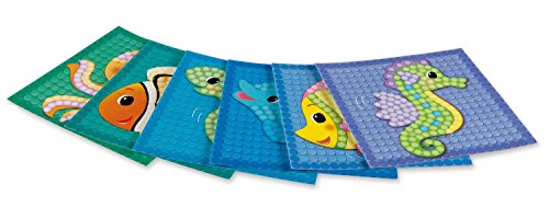 Preisvergleich Produktbild PlayMais 160200 - Card Set Mosaic Little Sea, Bastelset