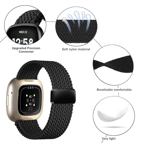 Correa de Nylon para Fitbit Versa 3 y Versa 4 miniatura 2