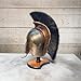 MJ-CRAFT Great Achilles, Trojan Warrior - Troy Helmet Replica Original Quality Armor Helmet - Halloween Costume