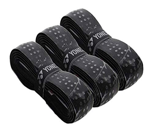 Image of YONEX Aerocush 9900 Badminton Grip (Pack of 3) Black