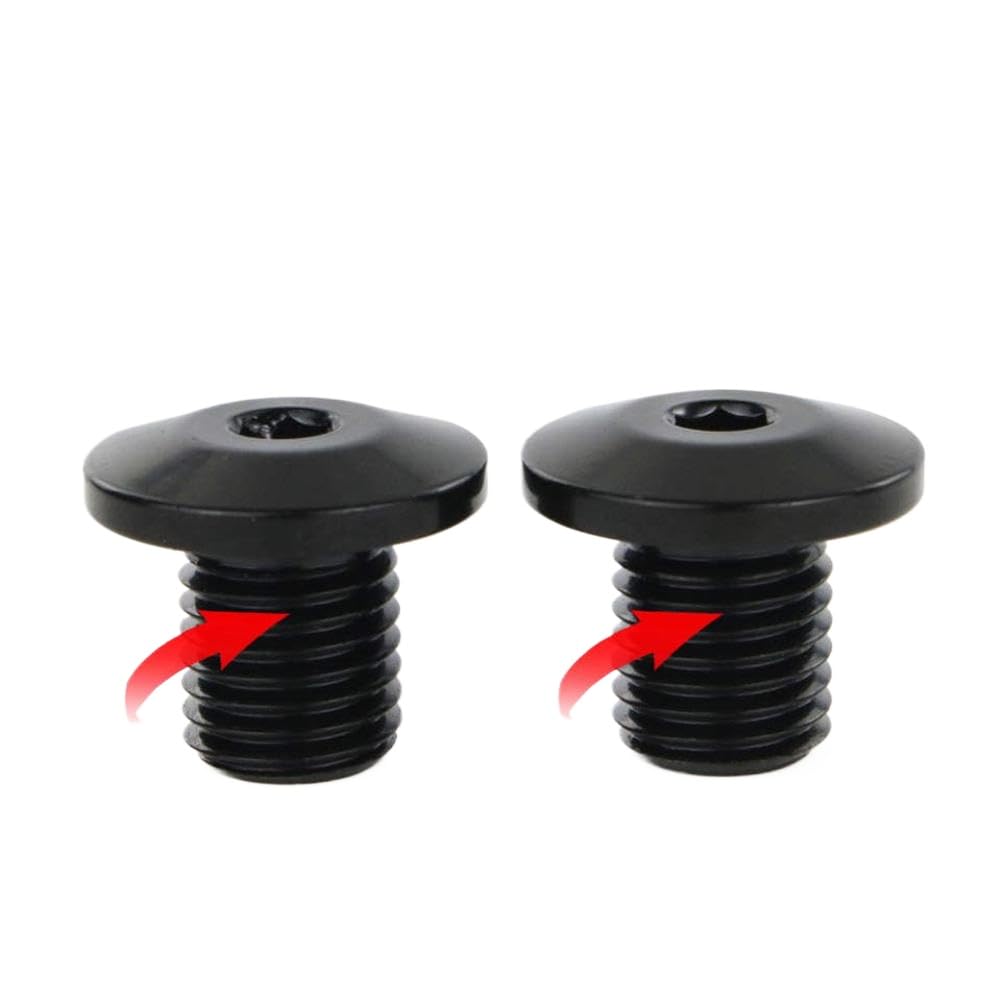Obturateur trou de miroir M10 x 1,25 pas à gauche pour guidon de Caponord 1200 et Tuono V4 - 2