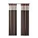 Madison Park Serene Blackout Embroidered Room-Darkening Window Treatment Curtains 1 Panel with Rod Pocket/Back Tab Drapes for Bedroom and Dorm, 50x84", Red