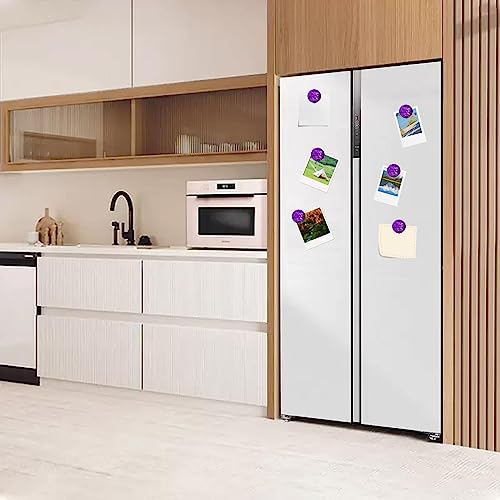Oquydea Sparkling Glass Magnets - 12 Pcs Crystal Strong Fridge Magnets For Office, Whiteboard, Cabinet And Dishwasher Decoration, (Purple)… #TOP4