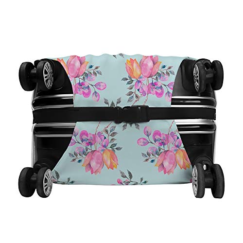 Housse de protection pour bagages CHEHONG en polyester rose bleu - 2