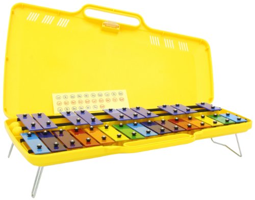 Angel G2-G4 25 Note Glockenspiel With Coloured Keys (Ax2503) #TOP5