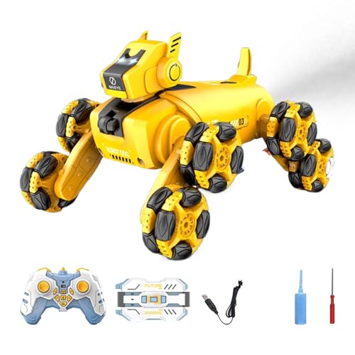 Chiens robotiques 8WD compagnon de jeu électrique et dynamique pour le salon