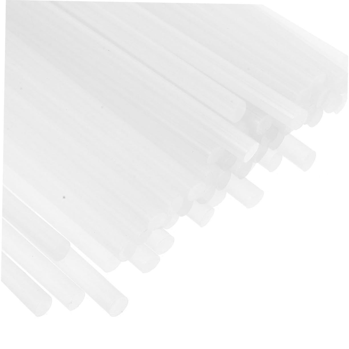 LALAFINA 100 Bâtons de Colle Thermofusible Transparents en Résine pour Loisirs Créatifs, Adhérence Rapide et Forte, pour Grands Projets de Bricolage