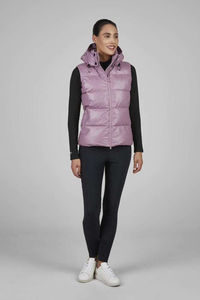 Pikeur Athleisure Damen Quilted Weste berry blush Steppweste HW 205