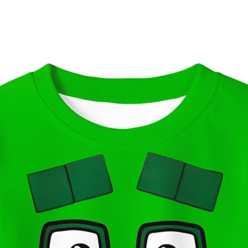 Difforever Boys Numbers Cartoon T-Shirt Kids Girls Cartoon Tee Shirt Daily Playwear Causal Wear For 3-8 Years thumb #2