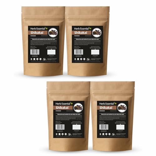 Image of Herb Essential Pure Shikakai - Natural Hair Wash Powder, 50 g (Pack of 4)