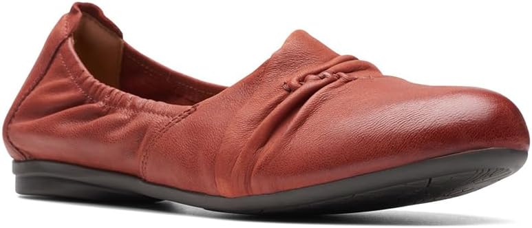 Clarks Unisex Rena Way Sneaker, Chestnut L, 0 US Women