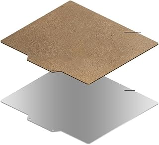 for Sovol SV01 pro Textured PEI Sheet 300x255mm Spring Steel Plate Magnetic Base Sticker for 3D Printer for Sovol SV01 SV02 Hotbed Distinctive (Color : No Magnetic Base)