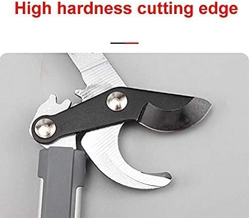 Pruning Shears Anvil Loppers Shear with Gear Drive Cutting System for Tree Hedge Branch Handle Length 36 cm Clippers