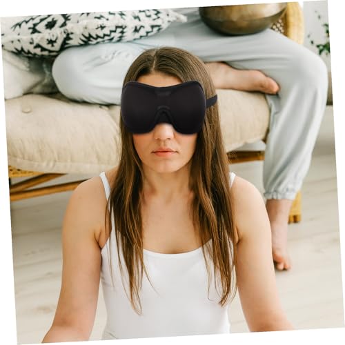 LOLIPPYY 2個 立体設計光遮断アイマスク 軽量可能 快適な睡眠用カバー 携帯便利 男女兼用 昼寝 旅行 出張に