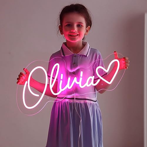 Quececo Custom Neon Sign,Personalized Neon Name Sign for Birthday Gifts | Customizable,Neon…